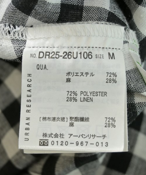 URBAN RESEARCH DOORS（アーバンリサーチドアーズ）ワンピース 黒 サイズ:M レディース/2200720389050