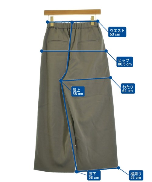 URBAN RESEARCH DOORS（アーバンリサーチドアーズ）スラックス グレー サイズ:S レディース/2200702528248