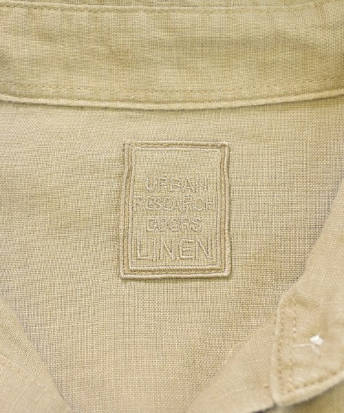 URBAN RESEARCH DOORS（アーバンリサーチドアーズ）シャツワンピース ベージュ サイズ:ONE レディース/2200684111131
