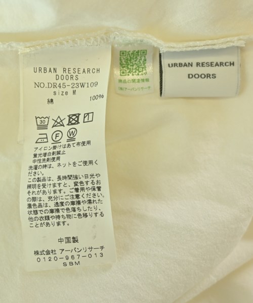 URBAN RESEARCH DOORS（アーバンリサーチドアーズ）ブラウス 白 サイズ:M レディース/2200689314070