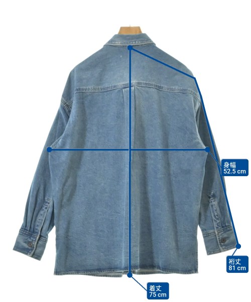 Levi's RED（リーバイスレッド）カジュアルシャツ 青 サイズ:S レディース/2200606659017