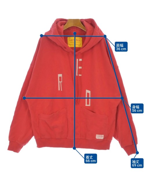 Levi's RED（リーバイスレッド）パーカー 赤 サイズ:M レディース/2200675085106