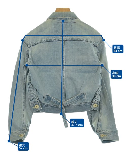 Levi's RED（リーバイスレッド）デニムジャケット 青 サイズ:XS レディース/2200728020085