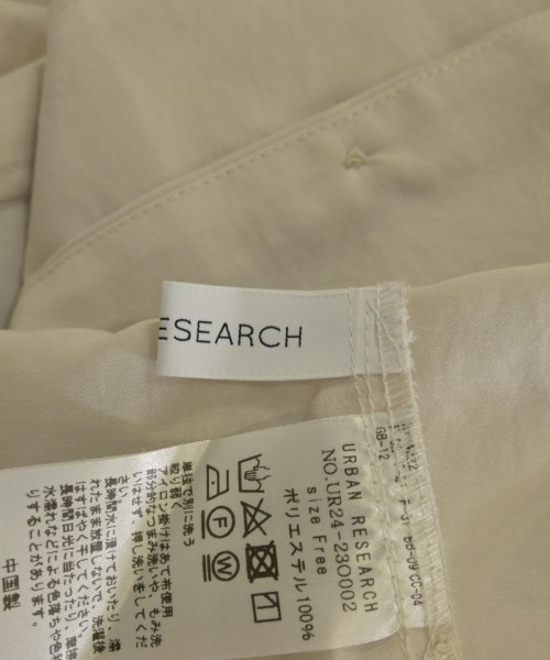 URBAN RESEARCH（アーバンリサーチ）カジュアルシャツ ベージュ サイズ:F レディース/2200629095298