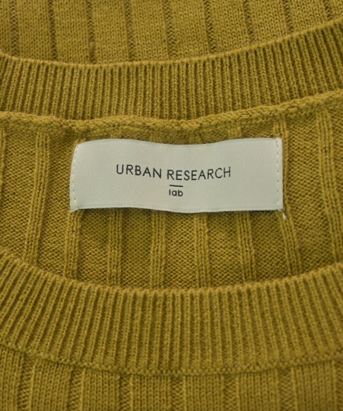 URBAN RESEARCH（アーバンリサーチ）ニット・セーター 黄 サイズ:F レディース/2200633374051