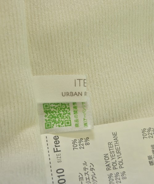 ITEMS URBAN RESEARCH（アイテムズアーバンリサーチ）Tシャツ・カットソー 白 サイズ:F レディース/2200622923031