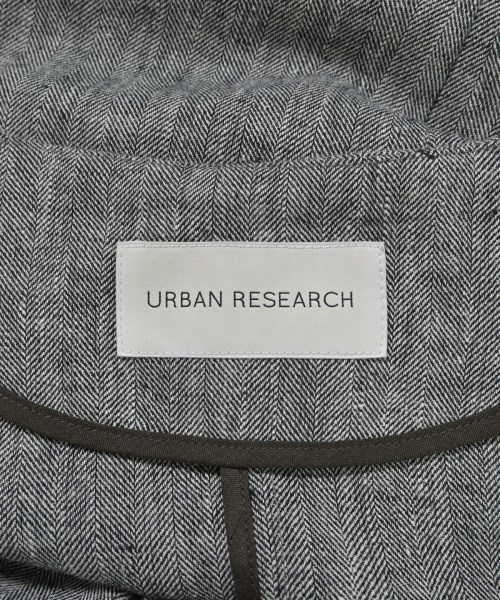URBAN RESEARCH（アーバンリサーチ）ノーカラージャケット グレー サイズ:F レディース/2200626641078