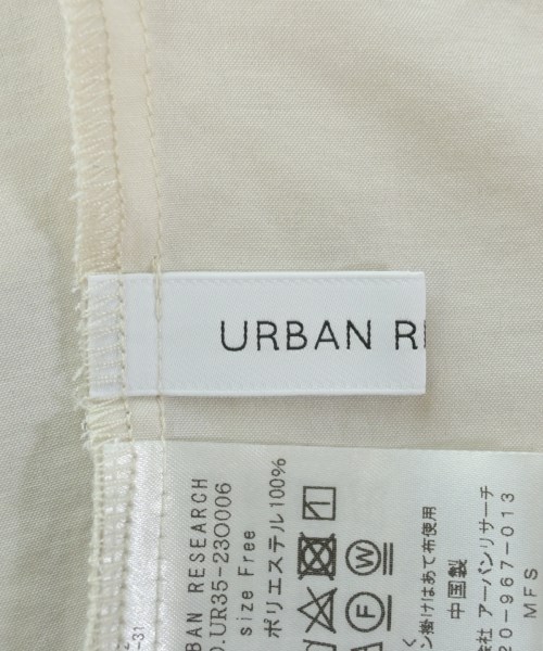 URBAN RESEARCH（アーバンリサーチ）ブラウス ベージュ サイズ:F レディース/2200626641115