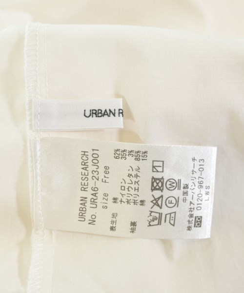 URBAN RESEARCH（アーバンリサーチ）カジュアルシャツ 白 サイズ:F レディース/2200623783191