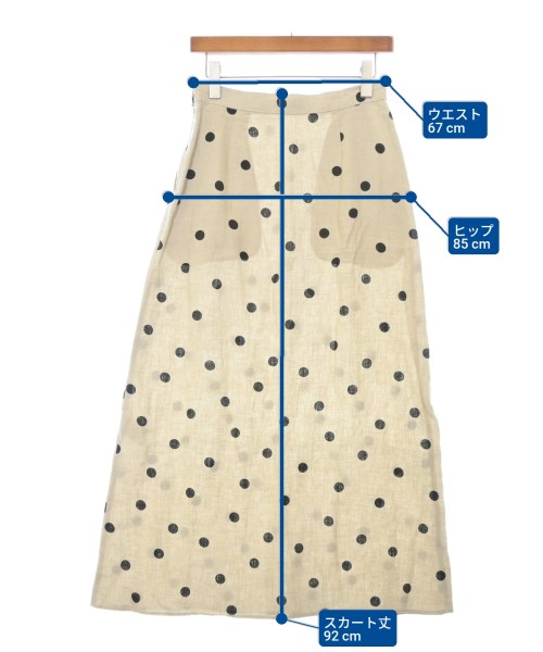 URBAN RESEARCH（アーバンリサーチ）ロング・マキシ丈スカート 白 サイズ:38(M位) レディース/2200624048015