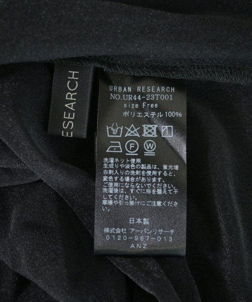 URBAN RESEARCH（アーバンリサーチ）ブラウス 黒 サイズ:F レディース/2200637139014