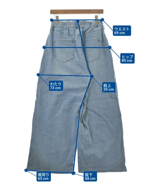 URBAN RESEARCH（アーバンリサーチ）デニムパンツ 青 サイズ:40(L位) レディース/2200629422032