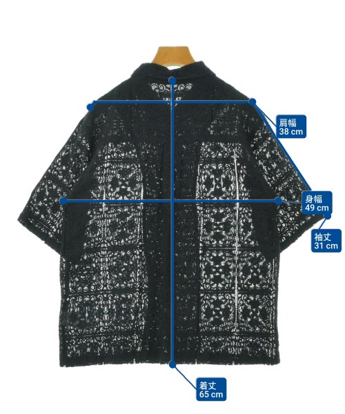 URBAN RESEARCH（アーバンリサーチ）カジュアルシャツ 黒 サイズ:36(S位) レディース/2200637179058