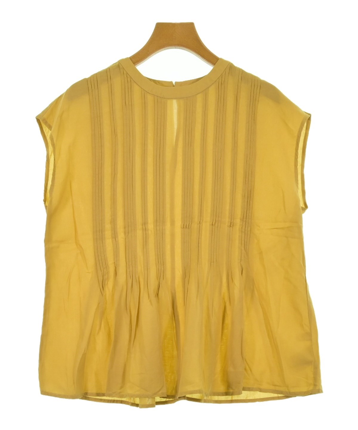 URBAN RESEARCH - 【ITEMS URBAN RESERCH】アイテムズアーバンリサーチ ブラウス 半袖ブラウス トップス F 黄色系 URBAN RESEARCH（アーバンリサーチ）ブラウス 黄 サイズ:F
