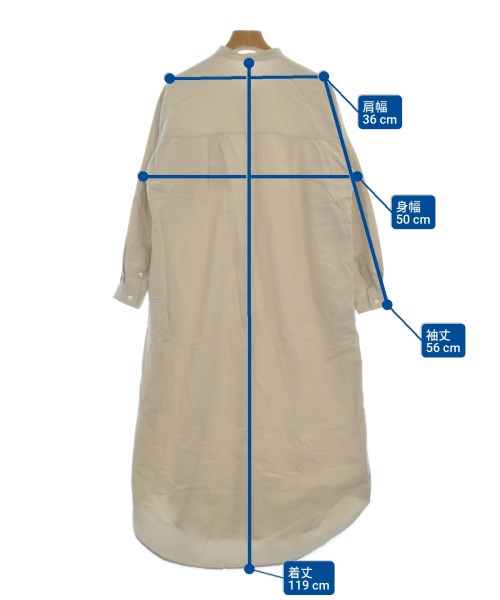 URBAN RESEARCH（アーバンリサーチ）シャツワンピース ベージュ サイズ:F レディース/2200610876349