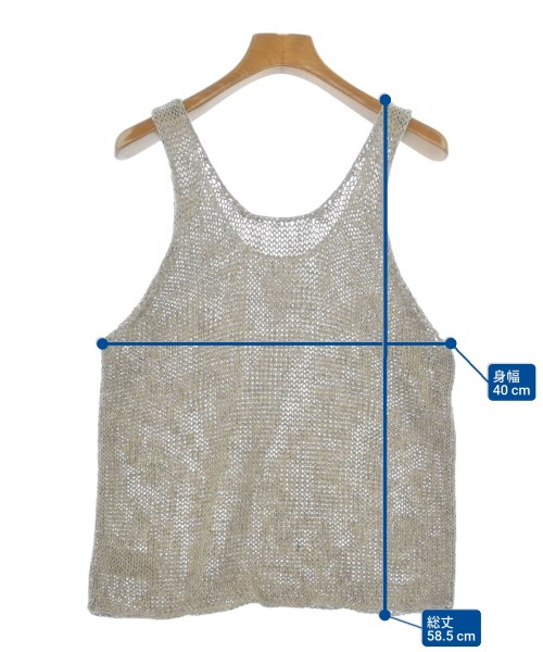 URBAN RESEARCH（アーバンリサーチ）ベスト/ノースリーブ ベージュ サイズ:F レディース/2200612083073