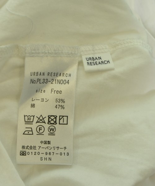 URBAN RESEARCH（アーバンリサーチ）ノースリーブ 白 サイズ:F レディース/2200621299083
