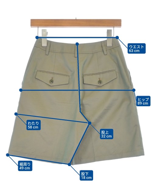 URBAN RESEARCH（アーバンリサーチ）ショートパンツ カーキ サイズ:36(S位) レディース/2200627941047