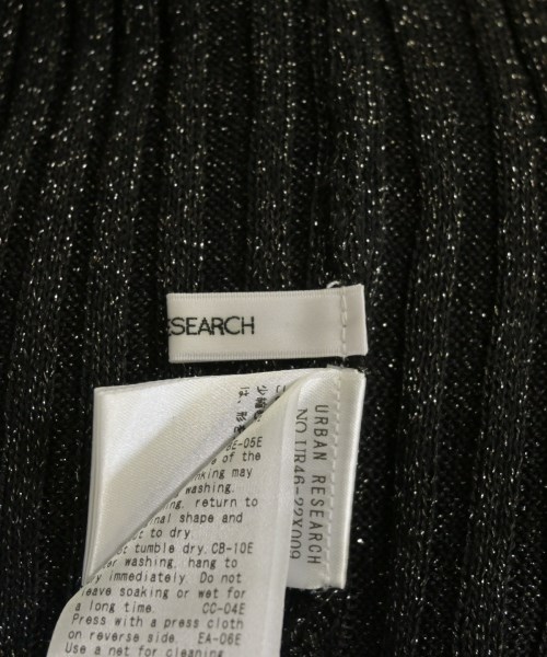 URBAN RESEARCH（アーバンリサーチ）ニット・セーター 黒 サイズ:F レディース/2200608665078