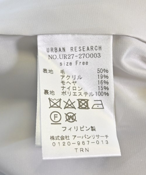 URBAN RESEARCH（アーバンリサーチ）チェスターコート グレー サイズ:F レディース/2200608887012
