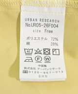 URBAN RESEARCH（アーバンリサーチ）ワンピース 黄 サイズ:F レディース/2200609336045