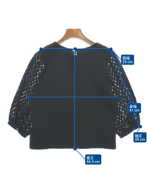 URBAN RESEARCH（アーバンリサーチ）Tシャツ・カットソー 黒 サイズ:36(S位) レディース/2200613596060