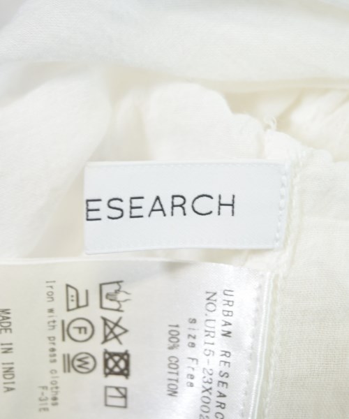 URBAN RESEARCH（アーバンリサーチ）カジュアルシャツ 白 サイズ:F レディース/2200612477094