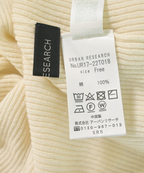 URBAN RESEARCH（アーバンリサーチ）ニット・セーター 白 サイズ:F レディース/2200673392077