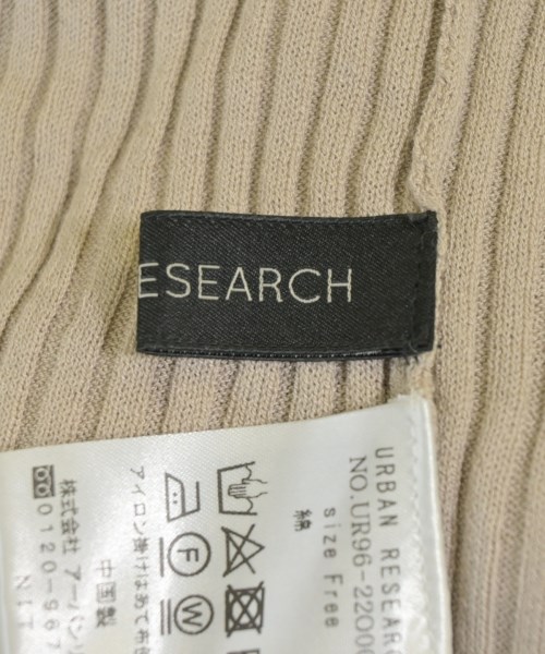 URBAN RESEARCH（アーバンリサーチ）ニット・セーター ベージュ サイズ:F レディース/2200682170154