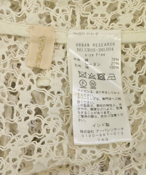 URBAN RESEARCH（アーバンリサーチ）ワンピース 白 サイズ:F レディース/2200697384126