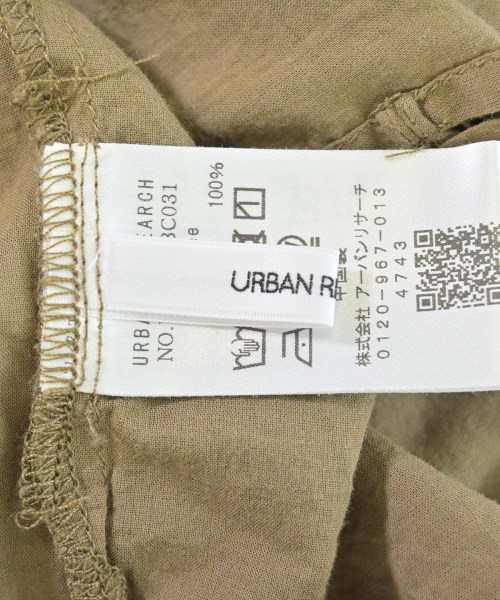 URBAN RESEARCH（アーバンリサーチ）カジュアルシャツ 茶 サイズ:F レディース/2200694063017