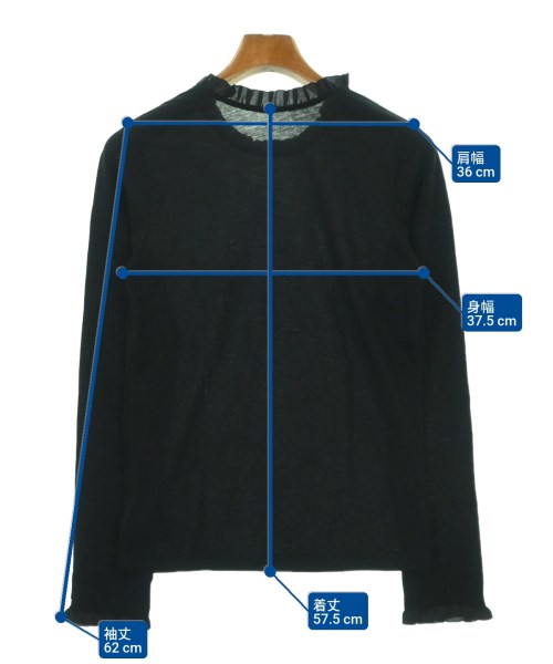 URBAN RESEARCH（アーバンリサーチ）Tシャツ・カットソー 黒 サイズ:F レディース/2200697105059