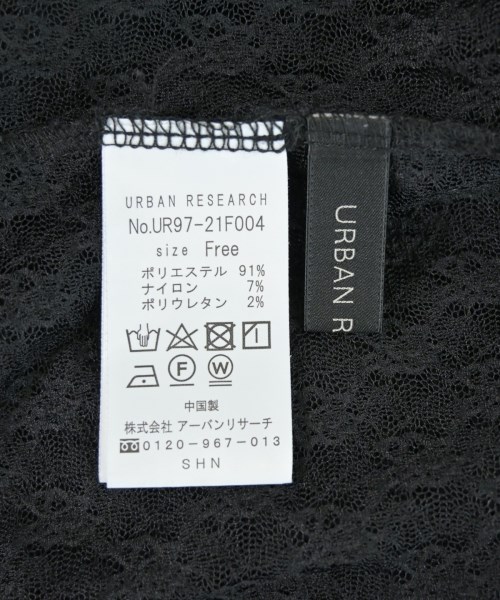 URBAN RESEARCH（アーバンリサーチ）ブラウス 黒 サイズ:F レディース/2200695237059