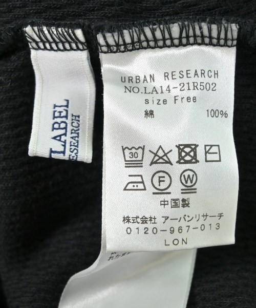 URBAN RESEARCH Sonny Label（アーバンリサーチサニーレーベル）Tシャツ・カットソー 黒 サイズ:F レディース/2200696238017