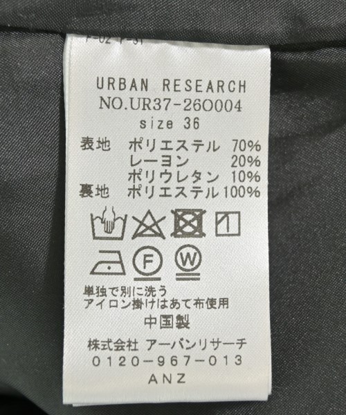 URBAN RESEARCH（アーバンリサーチ）ワンピース 黒 サイズ:36(S位) レディース/2200691721026