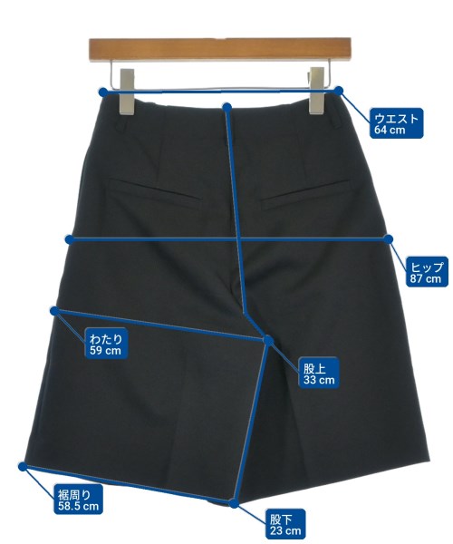 URBAN RESEARCH（アーバンリサーチ）ショートパンツ 黒 サイズ:38(M位) レディース/2200697969033