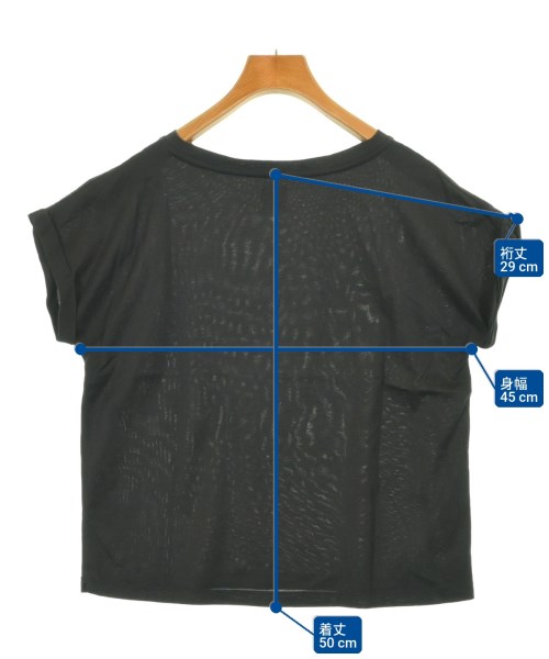 URBAN RESEARCH（アーバンリサーチ）Tシャツ・カットソー 黒 サイズ:F レディース/2200699913119