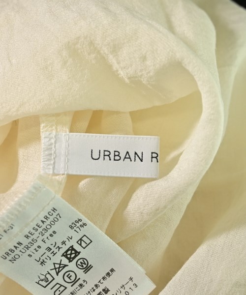 URBAN RESEARCH（アーバンリサーチ）カジュアルシャツ 黄 サイズ:F レディース/2200692517024