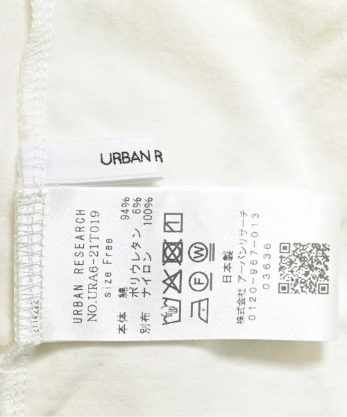 URBAN RESEARCH（アーバンリサーチ）Tシャツ・カットソー 白 サイズ:F レディース/2200653033075