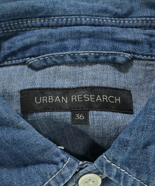 URBAN RESEARCH（アーバンリサーチ）シャツワンピース 青 サイズ:36(S位) レディース/2200659542014