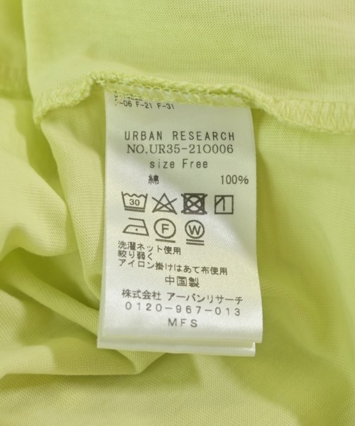 URBAN RESEARCH（アーバンリサーチ）Tシャツ・カットソー 緑 サイズ:F レディース/2200707293035