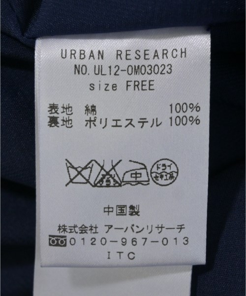 URBAN RESEARCH（アーバンリサーチ）ブラウス 青 サイズ:F レディース/2200708827154