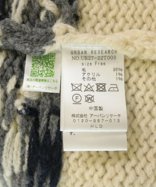 URBAN RESEARCH（アーバンリサーチ）カーディガン 白 サイズ:F レディース/2200710042064