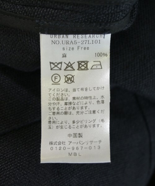 URBAN RESEARCH（アーバンリサーチ）ジャケット 黒 サイズ:F レディース/2200712570107