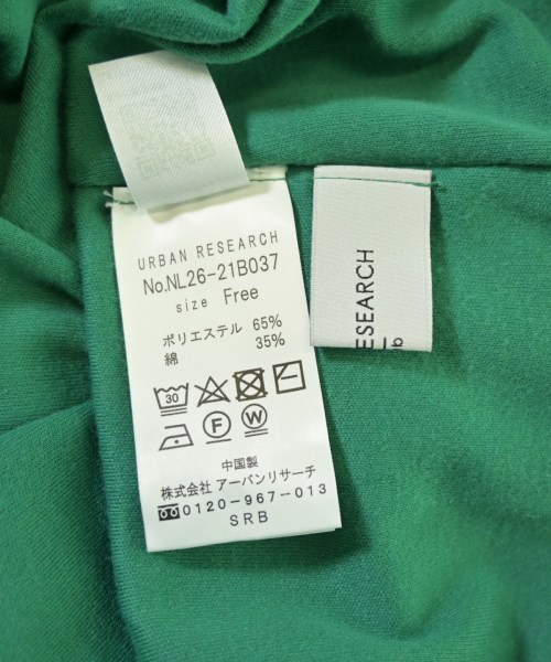 URBAN RESEARCH（アーバンリサーチ）Tシャツ・カットソー 緑 サイズ:F レディース/2200715075203