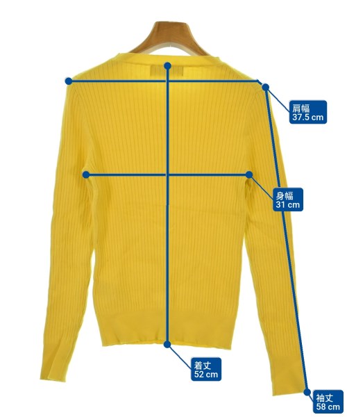 URBAN RESEARCH（アーバンリサーチ）ニット・セーター 黄 サイズ:F レディース/2200630046029