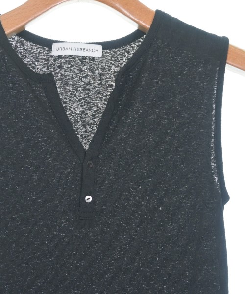 URBAN RESEARCH（アーバンリサーチ）ベスト/ノースリーブ 黒 サイズ:F レディース/2200636468085