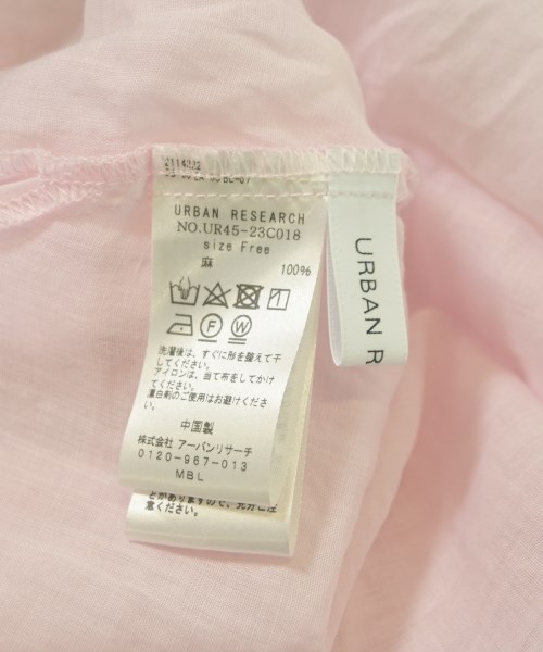 URBAN RESEARCH（アーバンリサーチ）ブラウス ピンク サイズ:F レディース/2200637193368