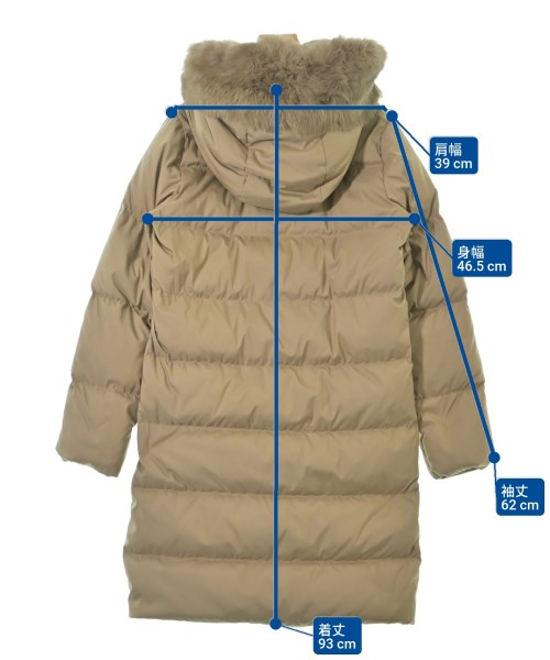 URBAN RESEARCH（アーバンリサーチ）ダウンコート ベージュ サイズ:F レディース/2200640555023