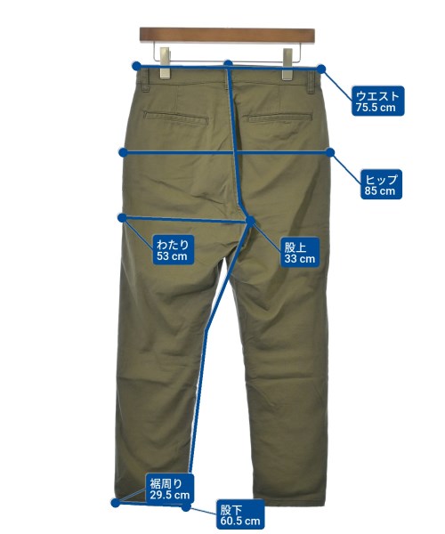 URBAN RESEARCH（アーバンリサーチ）チノパン カーキ サイズ:M レディース/2200645941043